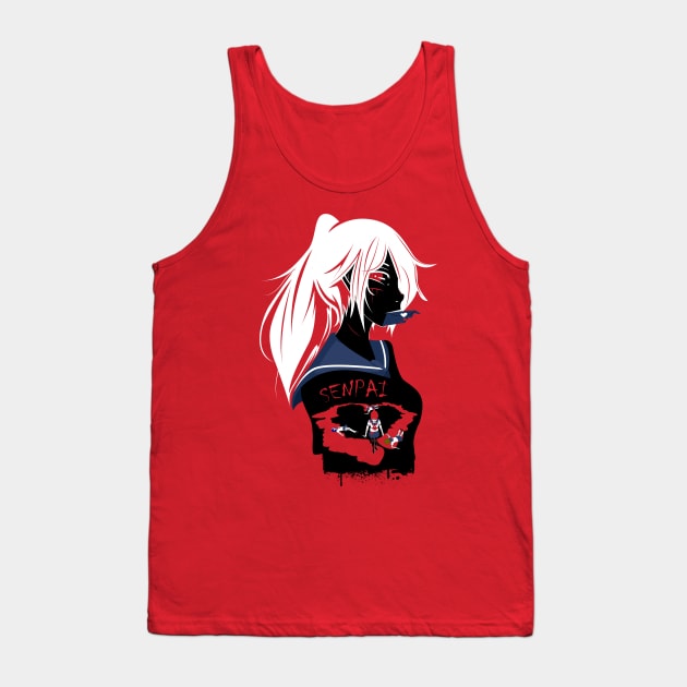 Yandere Simulation Tank Top by Kiberly
